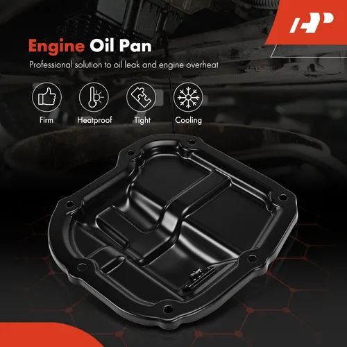 Vista 3 de A-Premium - Sump de aceite inferior para motor con tapón de drenaje Compatible con Nissan Kicks 2017-2020, Micra 2015-2018, Versa 2012-2019, Versa
