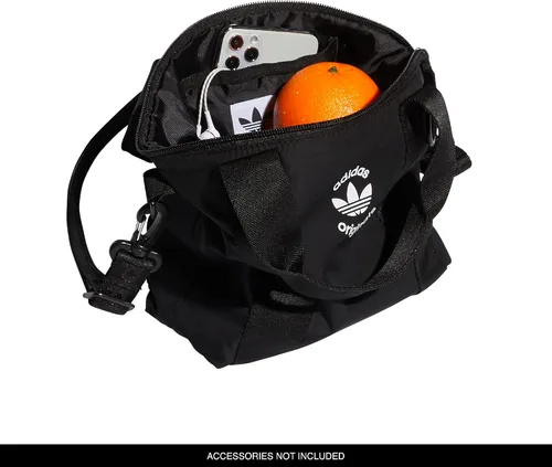 Vista 3 de adidas Originals Mini bolso bandolera de mano, negroblanco, talla única, NegroBlanco, Mini bolso bandolera