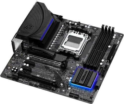 Vista 4 de ASRock B650M PG Riptide AMD Ryzen 7000 Series Procesadores Placa base