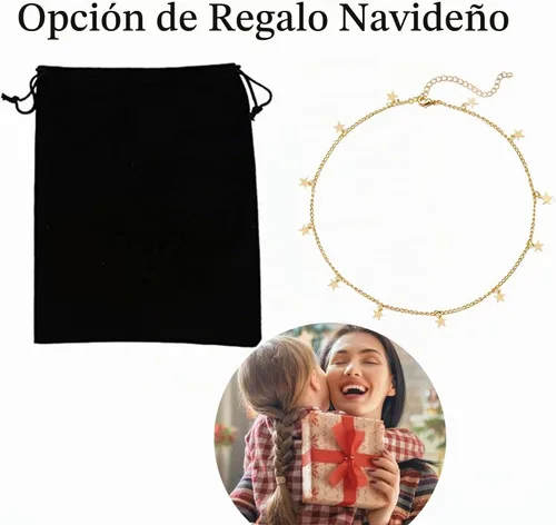 Vista 4 de YANCHUN Gargantilla en capas para mujer, collar apilado a la moda para mujer, gargantilla de círculo de estrella, corazón y estrella, regalos de 1