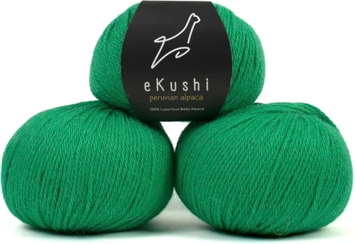 Vista 64 de 100% Hilo de Alpaca Baby para Tejer y Ganchillo - 1 Cono de Hilo Premium DK - Ligero, Hipoalergénico y Térmico Hecho en Perú - Ideal para Proyectos