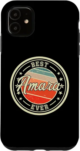 Vista 5 de iPhone 15 Best Amara Ever funny saying first name Amara Case