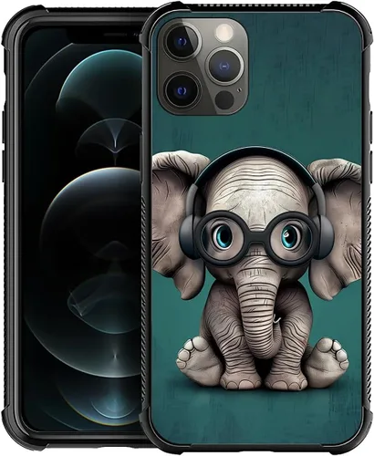 Vista 88 de Funda compatible con iPhone 8 Plus, diseño de oso de bosque otoñal, a prueba de golpes, antiarañazos, carcasa trasera de policarbonato duro