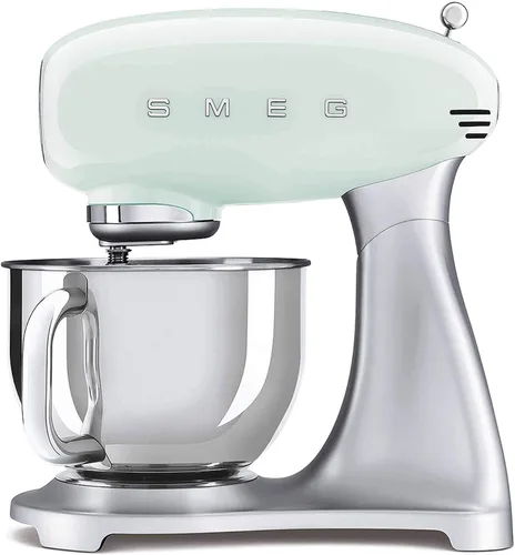 Vista 11 de SMEG SMF04 - Batidora de pie Classico de 5 cuartos con arranque suave y mezcla constante, motor de 600 W, 10 velocidades, cuenco de acero inoxidable