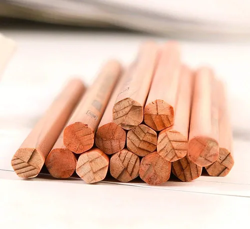 Vista 2 de Premium Artist Log lápiz de madera 12 PCS (7B)