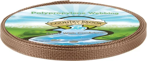 Vista 11 de Country Brook Design - Correa de polipropileno (Polypro) de 1/2 pulgada Negro