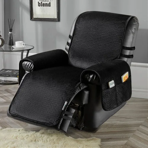 Vista 8 de STONECREST - Funda para silla reclinable, funda acolchada de terciopelo resistente al agua, se mantiene en su lugar