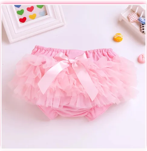 Vista 6 de Pantalones cortos para bebés y niñas, ropa interior de algodón para pañales para bebés, 1-3T