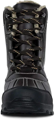 Vista 2 de Botas de nieve impermeables para hombre,Botas de senderismo Bean Hiker caminando al tobillo