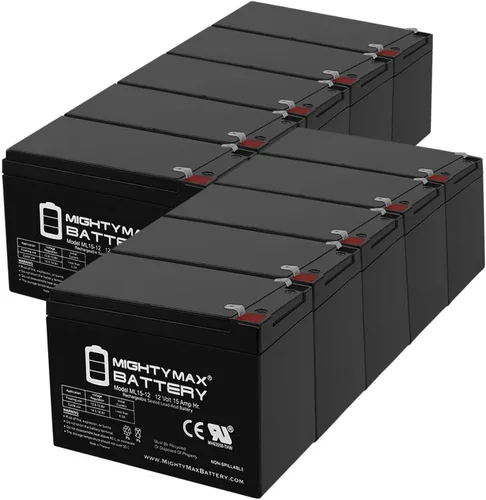 Vista 8 de Mighty Max Battery - ML15-12 - Batería SLA de 12 V, 15 Ah