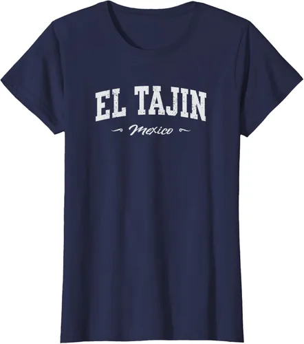 Vista 41 de Camiseta de recuerdo deportivo El Tajin Mexico, Negro