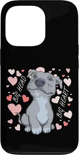 Vista 10 de iPhone 11 Pro Max Big Heart Pitbull Pibble Mom - Estuche de regalo