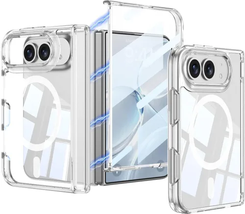 Vista 10 de Funda transparente compatible con iPhone Duo (negro)