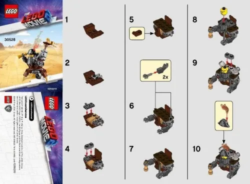 Vista 3 de LEGO (30528) The LEGO Movie 2 Mini Master Building MetalBeard Polybag (30528) (42pcs)
