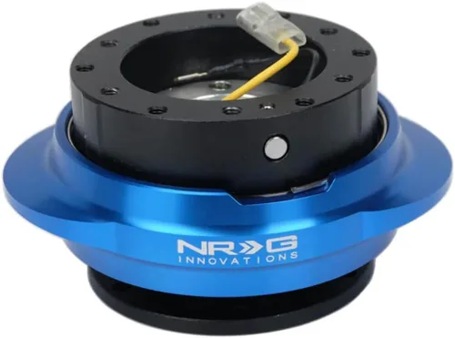Vista 10 de NRG Innovations NRG-SRK-220BK GEN 2.2 Adaptador de liberación rápida para volante, 6 agujeros y patrones de pernos 6x70 y 6x74mm Cuerpo negro/anillo