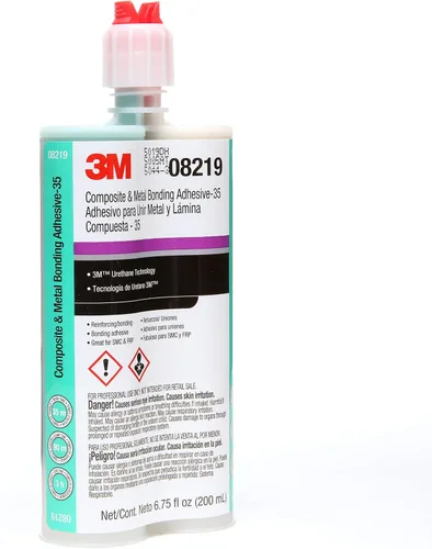 Vista 2 de 3M 08219 Adhesivo reparador de SMC/fibra de vidrio de 35 minutos - 200 ml