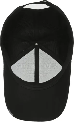 Vista 6 de Robately Gorra de béisbol para hombre de moda clásica lisa con picos de doble capa de perfil bajo, gorra de camionero de algodón ajustable suave