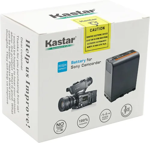 Vista 3 de Kastar Paquete de 1 batería BP-U60 de 14.4 V 5800 mAh de repuesto para Sony PXW-FS7M2K, PXW-FX6, PXW-FX9 XDCAM, PXW-FX9K, PXW-X160, PXW-X180