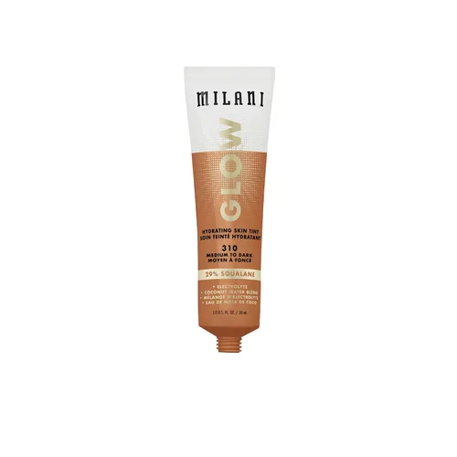 Vista 7 de Milani Tinte hidratante para la piel Glow - de medio a oscuro, acabado brillante, cobertura ligera, libre de crueldad