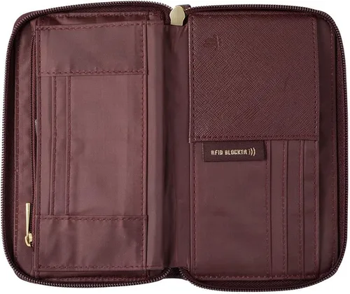 Vista 4 de TOTTO Cartera de licencia para adultos unisex Berry Única