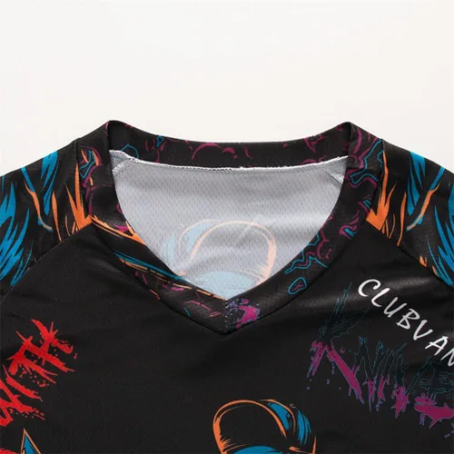 Vista 172 de Hotlion Camiseta de ciclismo para hombre, manga larga, MTB Motocross, ropa de carreras todoterreno