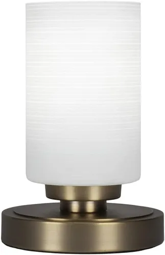 Vista 15 de Luna - Lámpara de mesa con 1 luz en granito oscuro (51-DG-300)
