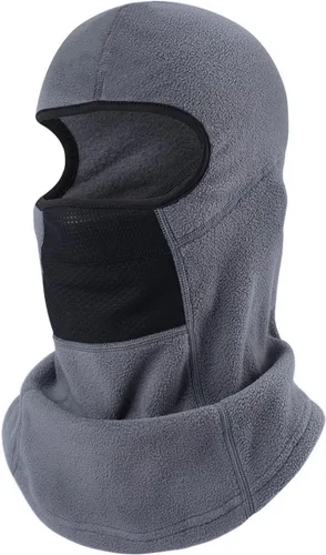 Vista 4 de ChinFun - Pasamontañas, forro polar, cortavientos, máscara táctica para el cuello