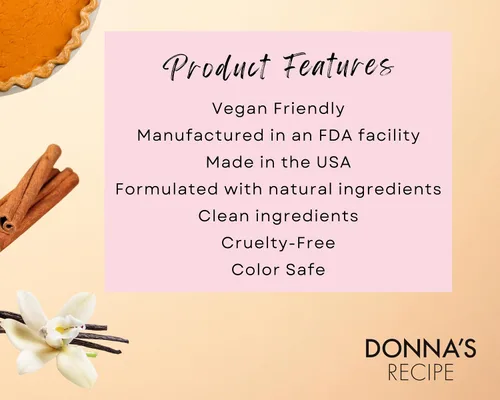 Vista 5 de Receta de Donna por Tabitha Brown Aceite para Cabello Fuerte Mezcla de 18 aceites naturales y polvo, tratamiento ligero y de rápida absorción