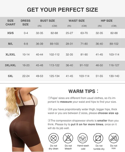 Vista 5 de FeelinGirl - Faja sin costuras para mujer, moldeador de cuerpo, talla grande, pantalones cortos de faja para levantar glúteos, bragas para muslos