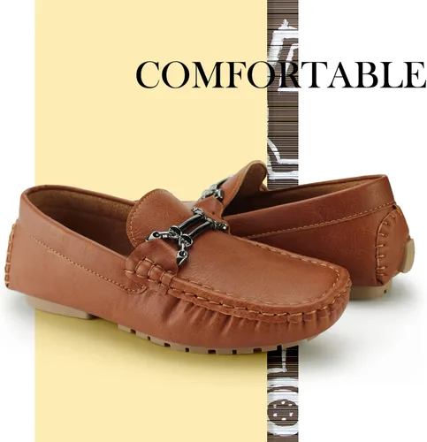 Vista 2 de Hawkwell Penny - Mocasines de vestir infantiles, informales, para infantes y niños pequeños