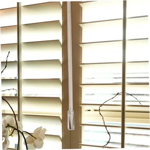 Vista 6 de Varita de repuesto para vara de inclinación ciega resistente, gancho integrado para tratamientos de ventanas