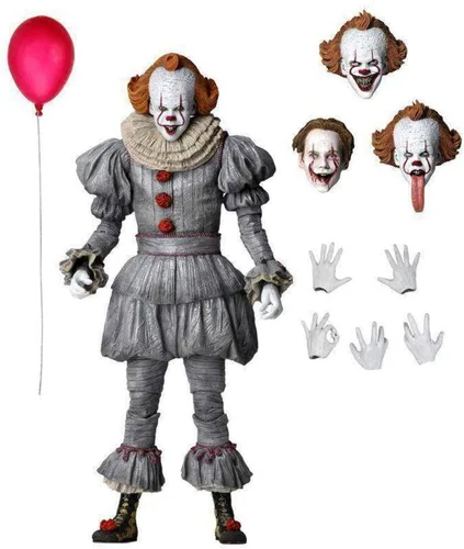 Vista 3 de NECA It Capítulo 2 2019 Pennywise Ultimate Figura de acción de 7 pulgadas