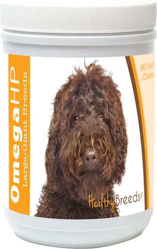 Vista 42 de Healthy Breeds Affenpinscher Omega HP - Masticables suaves para piel y pelaje, 60