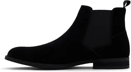 Vista 4 de ALDO Botas Collen Chelsea para hombre, Negro