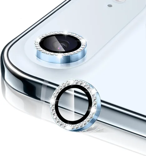 Vista 60 de Compatible con iPhone 13 Pro para iPhone 13 Pro Max, protector de lente de cámara antiarañazos, vidrio templado 9H, protector de cámara de metal a