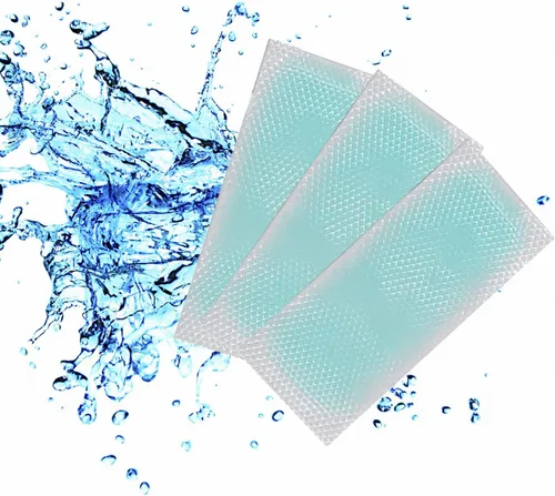 Vista 8 de 20 hojas de parches de gel refrescante para la fiebre, tiras de frente para aliviar el dolor de cabeza, dolor de muelas, somnolencia, fatiga