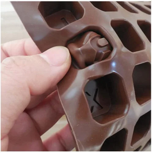 Vista 7 de 48 Estrellas Carta Manual Diy Silicona Chocolate Molde Bandeja de Hielo Moldes de Jabón Hecho a Mano Digital