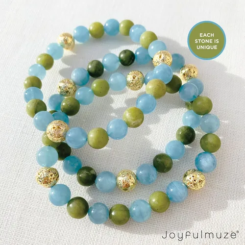 Vista 61 de Premium Handmade Crystal Healing, Gemstone Beaded Gift For Men Women