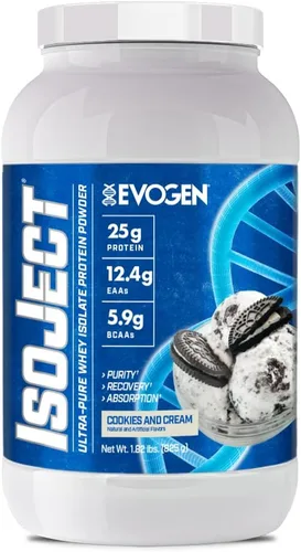 Vista 17 de Evogen Isoject - Aislado de proteína de suero Proteína de suero en polvo ultra pura con enzimas encendedoras, BCA y EAA Absorción y recuperación