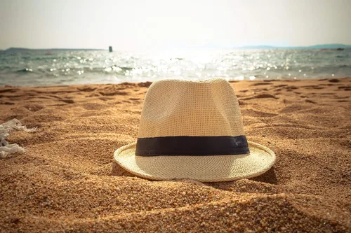 Vista 6 de NAVISIMA Sombreros Fedora estilo Panamá de los años 20 para adultos, hombres, mujeres y niños, sombrero de Sun Fedora con banda, sombrero de playa