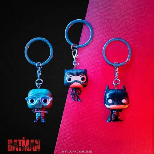 Vista 3 de Funko Pop! Llavero El Batman - El Acertijo