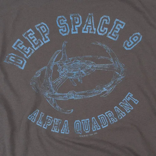 Vista 3 de Star Trek Deep Space Nueve camiseta atlética y pegatinas