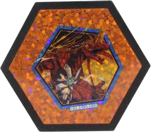 Vista 7 de Bakugan Figuras de coleccionista con 2 tarjetas coleccionables y moneda de coleccionista - (rojo dragónoide)