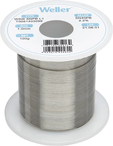 Vista 4 de Weller PSI100K Super-Pro Kit de soldador de butano inalámbrico autoencendido con alambre de soldadura Weller Dia: 1.0 mm / 0.039 in, peso: 100 g