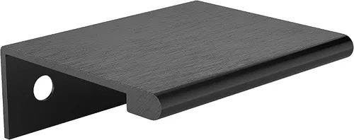 Vista 47 de Richelieu Hardware BP98982510 Lincoln Collection 1 pulgada (25 mm) de centro a centro Manija de tirador de borde de gabinete y cajón de aluminio