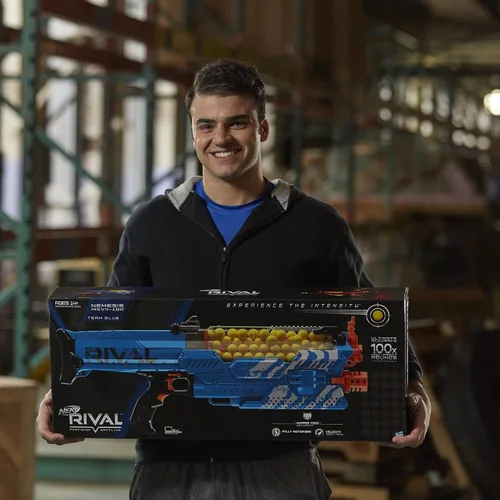 Vista 8 de Nerf Rival Nemesis Figura de acción, Azul