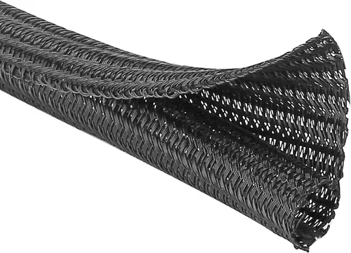 Vista 6 de Alex Tech - Protector de cable de 10 pies a 1/2 pulgada, funda dividida para cable USB, cable de alimentación, cable de audio y video, protege al