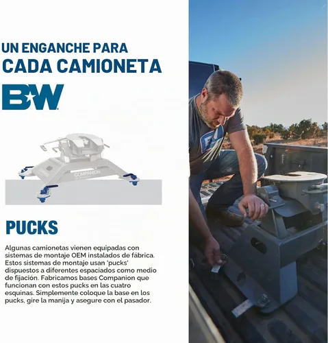 Vista 4 de B&W Trailer Hitches RVK3600 Enganche para quinta rueda