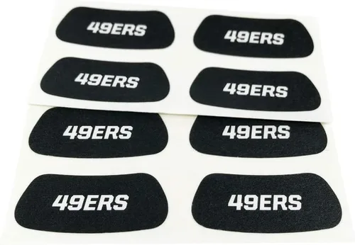 Vista 6 de EyeBlack Adhesivo para debajo de los ojos para universidad/universidad, escuela secundaria, fútbol profesional, sóftbol, béisbol, deportes