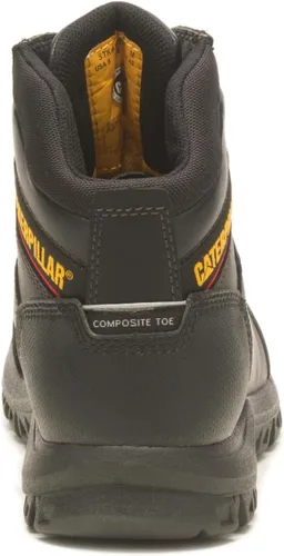 Vista 6 de CAT Botas impermeables de punta compuesta para hombre Negro